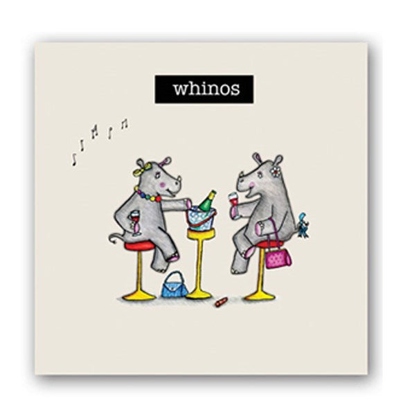 Whinos Greetings Card
