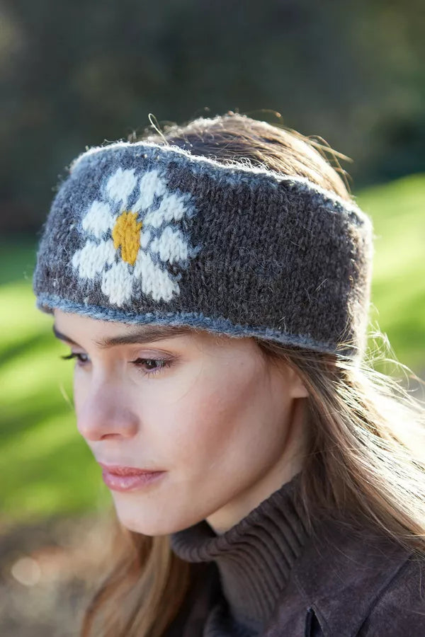 Daisy Headband - Bark