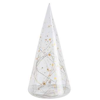 LED Glass Fir Tree - Stars XL