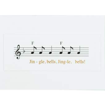 Jingle Bells Christmas Card