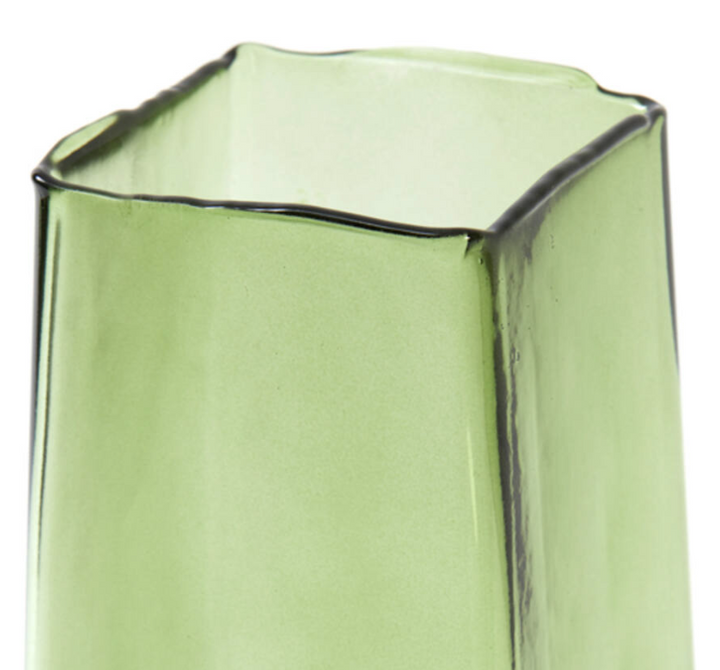 Grass Green Iduna Glass Vase
