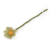 Anemone Faux Flower - Mint Green