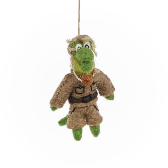 Crocodile Dundee Felt Hanging Decoration