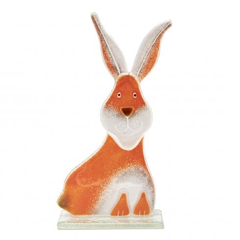 Harvey The Hare Glass Ornament