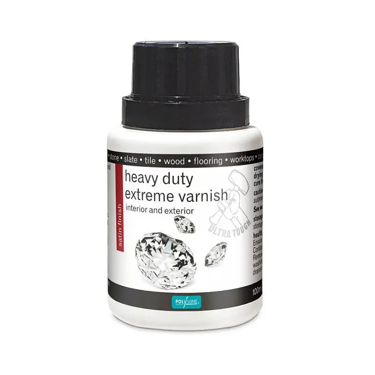 100ml Clear Heavy Duty Extreme Varnish - Satin