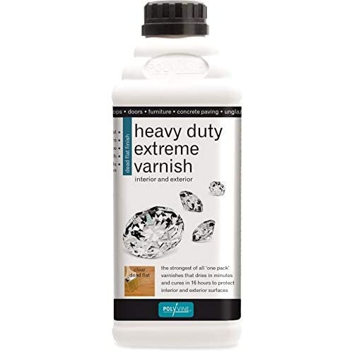 1L Clear Heavy Duty Extreme Varnish - Dead Flat