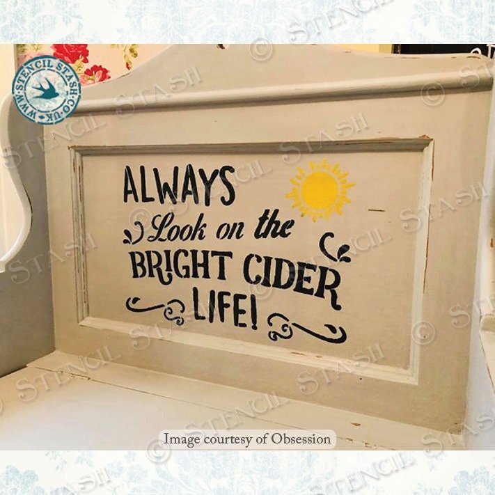 Bright Cider Stencil
