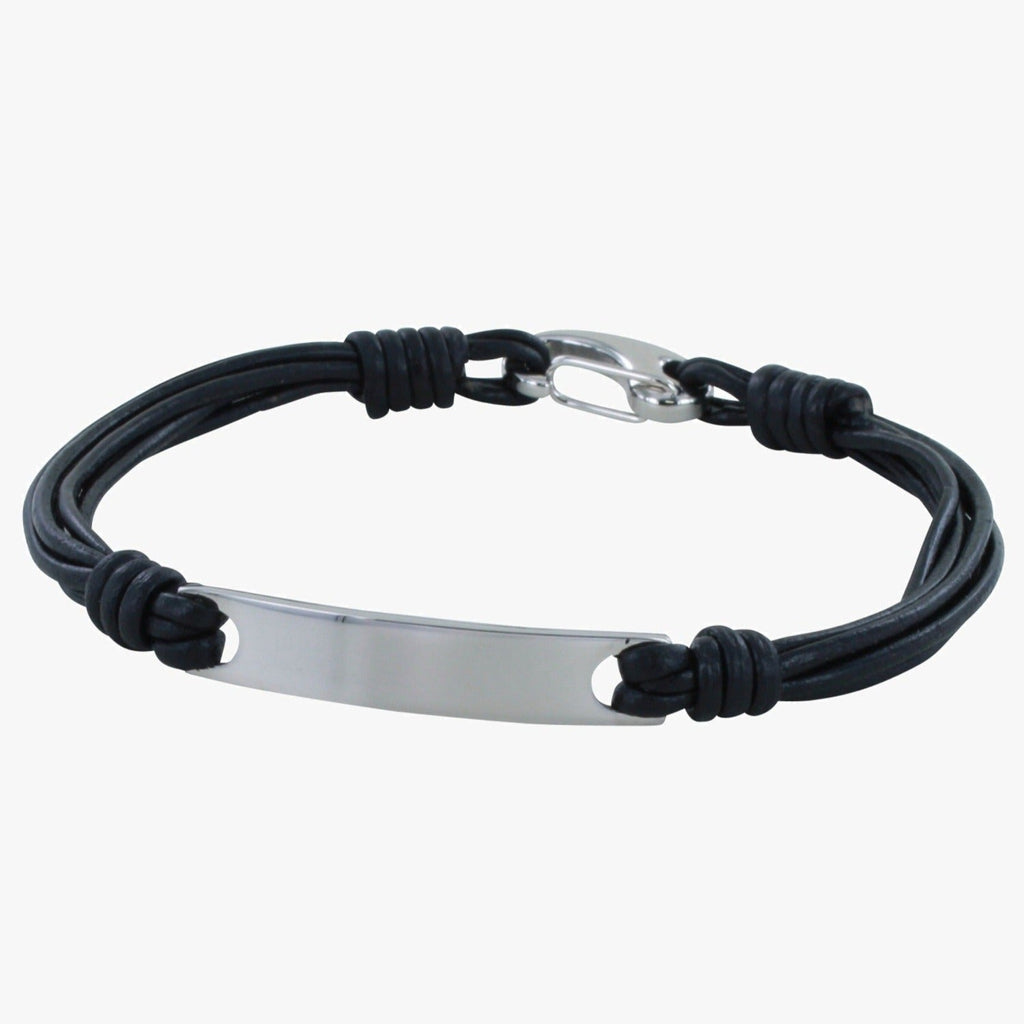 ID Leather Bracelet