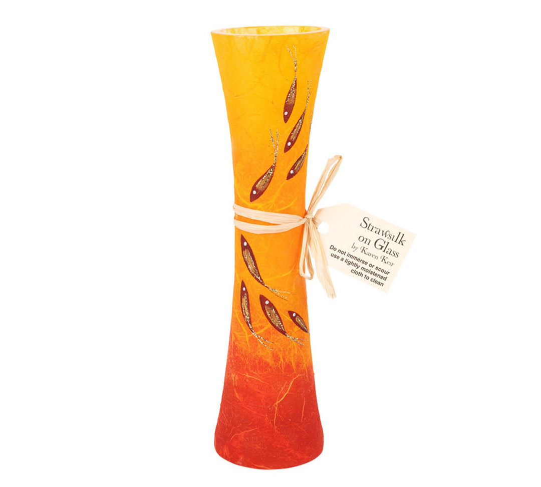 Orange Fish Sabrina Vase