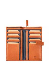 Orchard Large Bifold Leather Purse -Chestnut