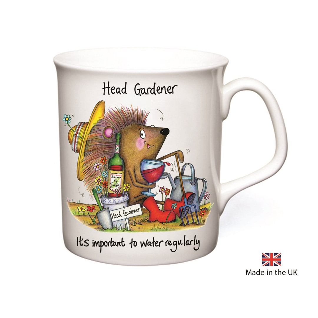 Head Gardener Water Regularly China Mug