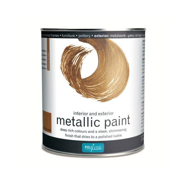 500ml Metallic Paint - Antique Gold