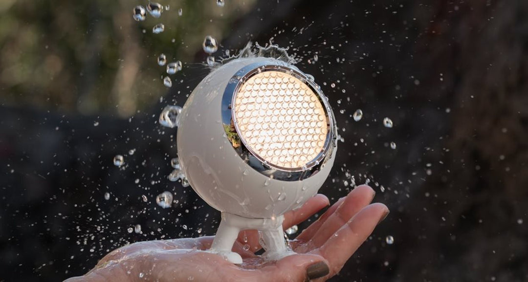 Norbitt Rechargeable LED Light - Mushroom Brown
