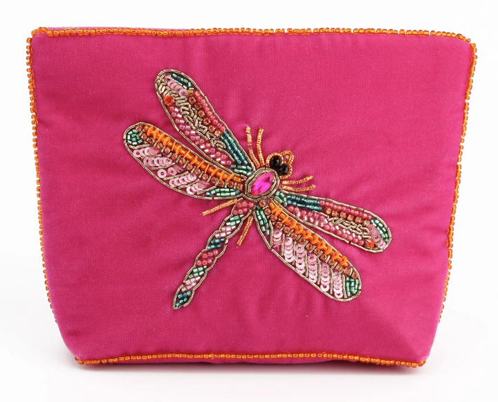 Pink Dragonfly Purse