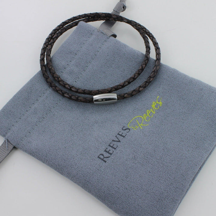 Ranger Fine Double Leather Bracelet