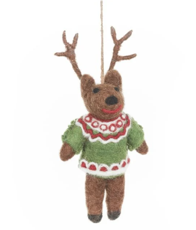 Retro Reinder Hanging Decoration