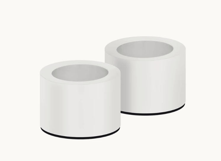 Taper Candle Holder Pack Of 2 - Chrome