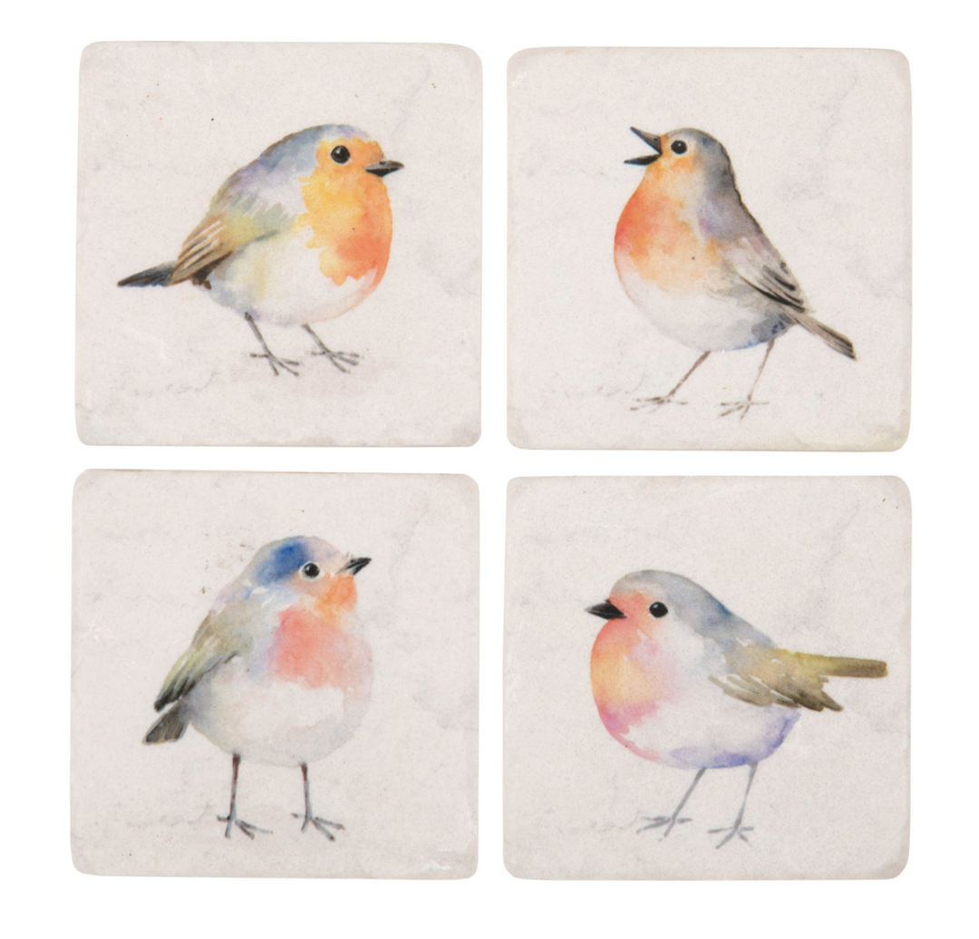 Robin Coaster Set