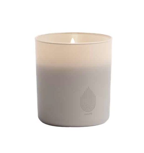 LED Glass Candle - Sandstone 6cm