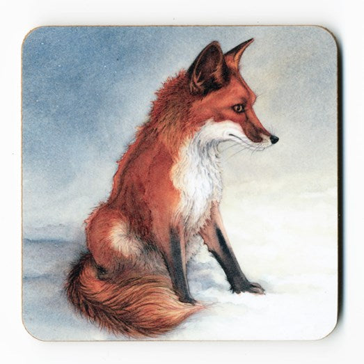 Fox Sitting Coaster