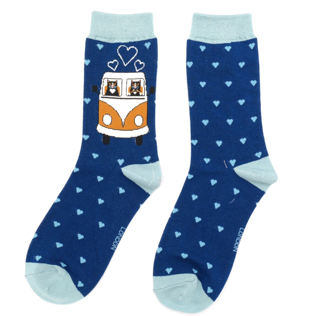 Ladies Bamboo Socks - Road Trip