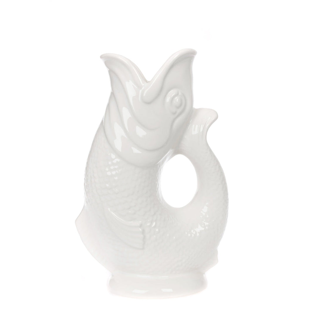 Cotton White Glug Jug - Small