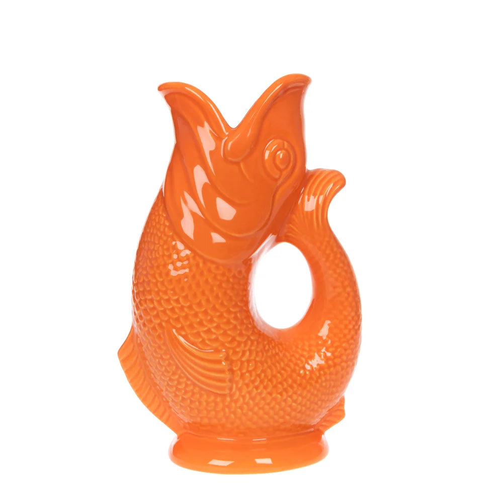 Orange Glug Jug - Small