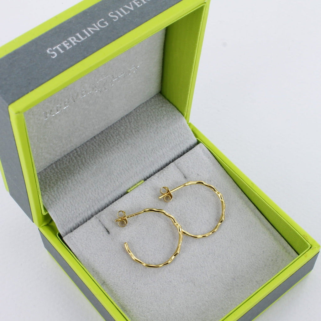 Hula Hoop 18ct gold vermeil Earrings