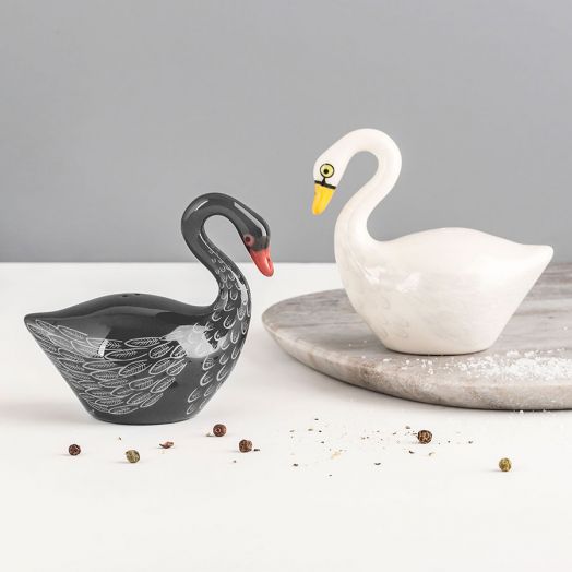 Salt & Pepper Shakers - Swan
