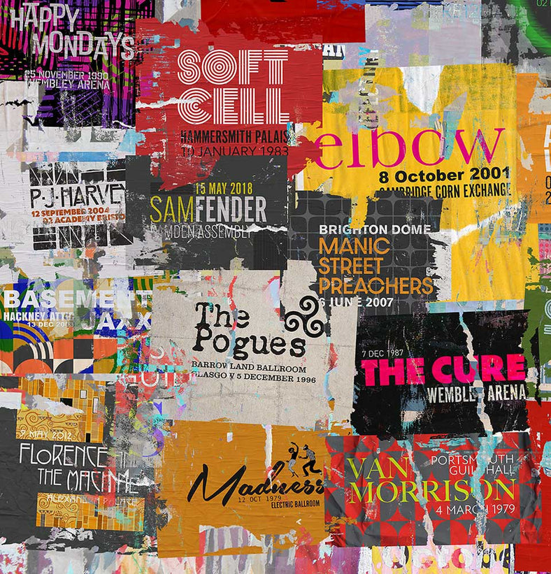 The Meaning of Live - Music Poster Print