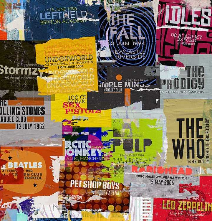 The Meaning of Live - Music Poster Print