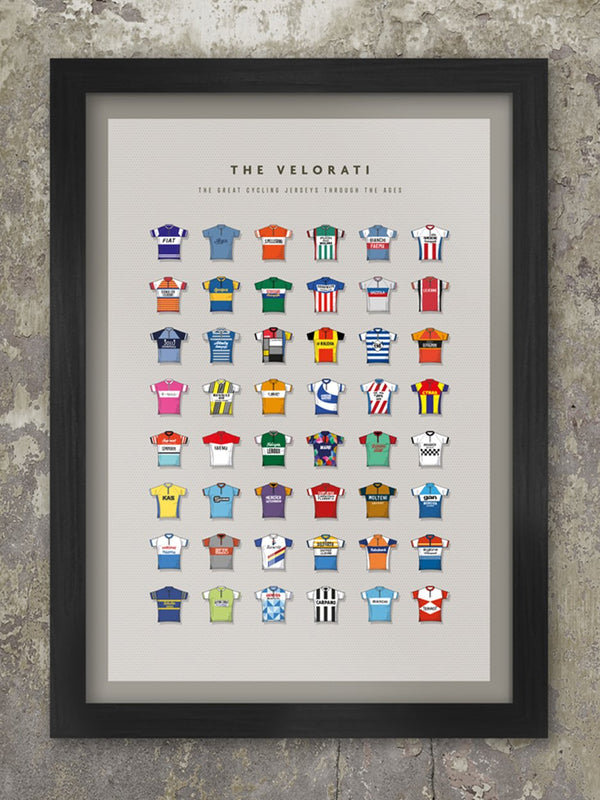 Velorati  - A3 Cycling Poster Print