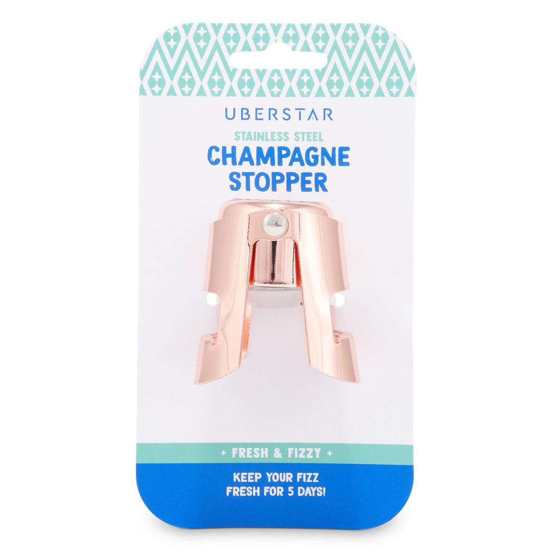 Champagne Bottle Stopper - rose Gold