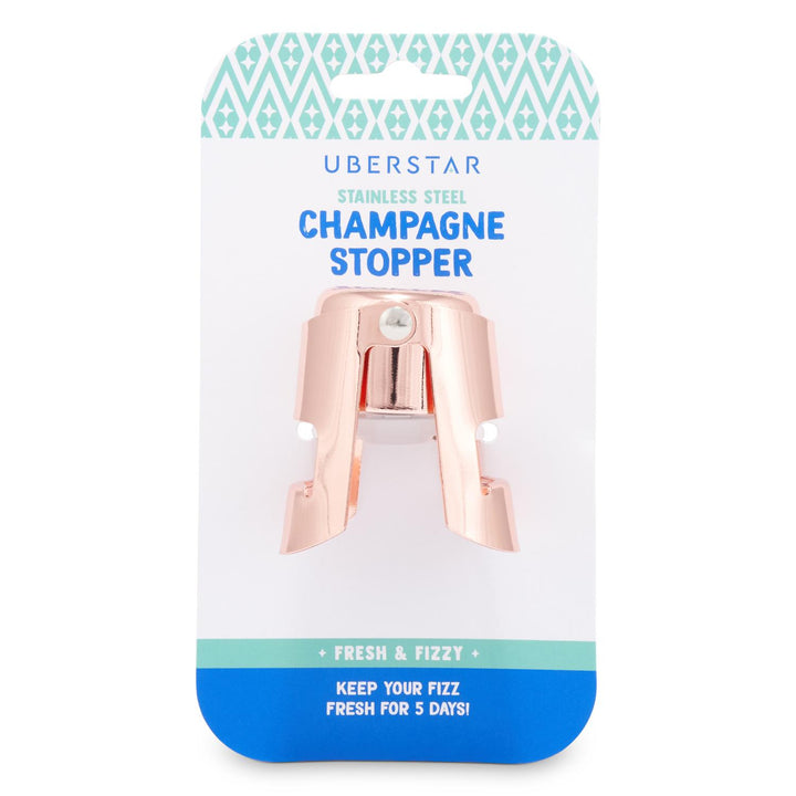 Champagne Bottle Stopper - rose Gold