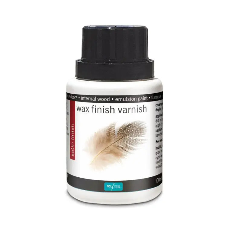 100ml Clear Wax Finish Varnish - Satin