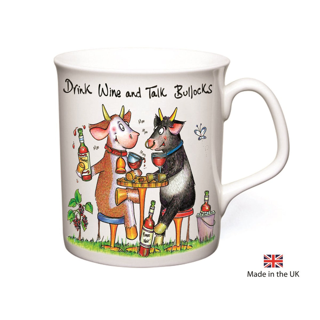 Wine Bullocks China Mug