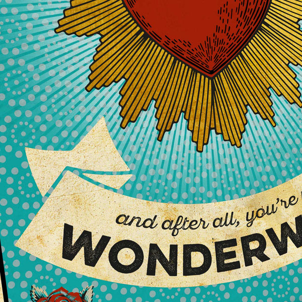 Wonderwall - A3 Music Poster Print