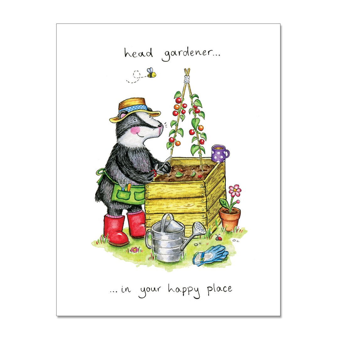 Happy Place Greetings Card