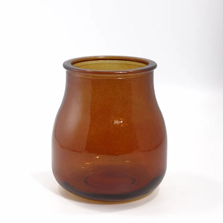 Jar Glass Vase/Candle Holder