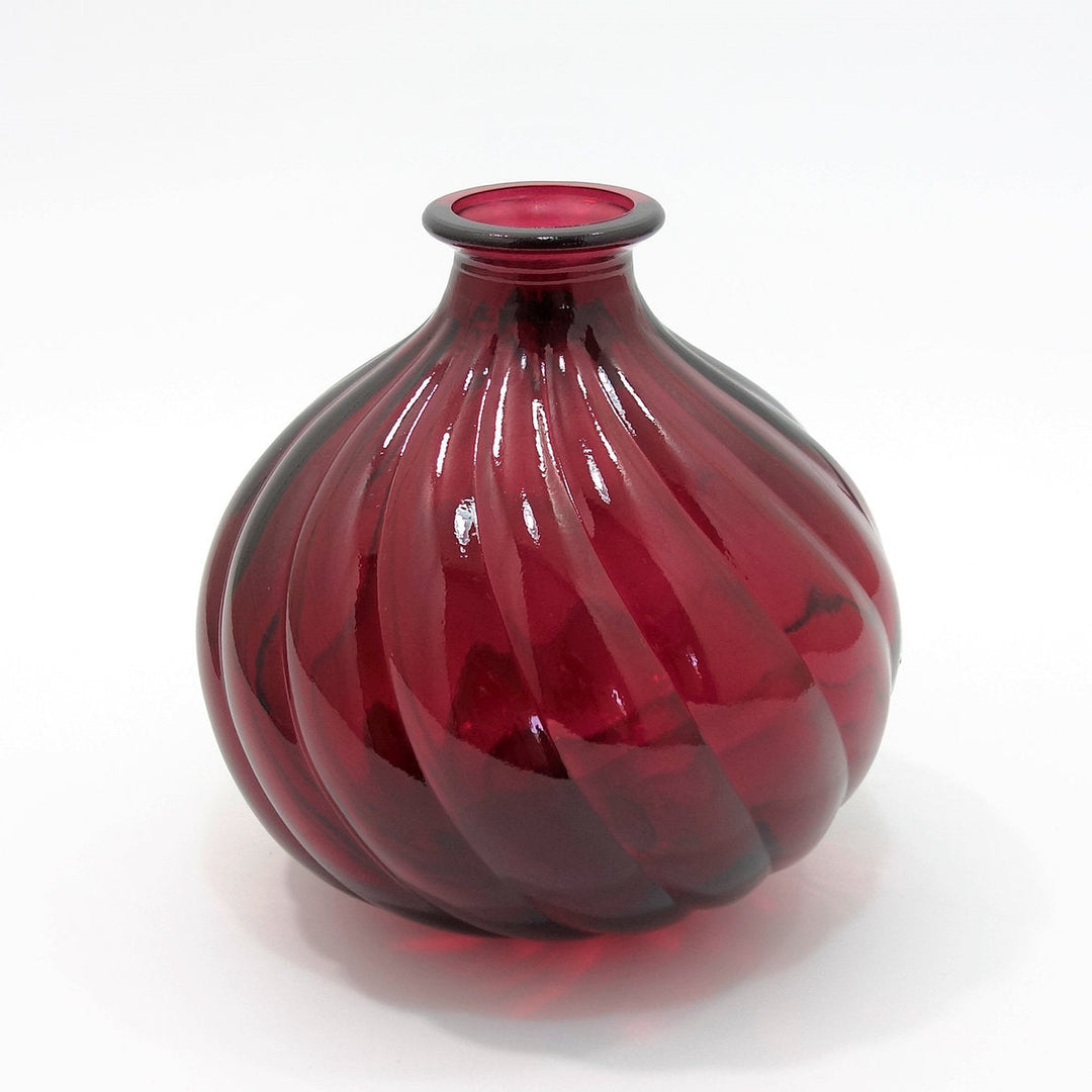 Spiral Glass Vase