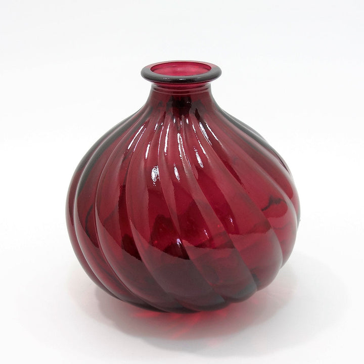 Spiral Glass Vase