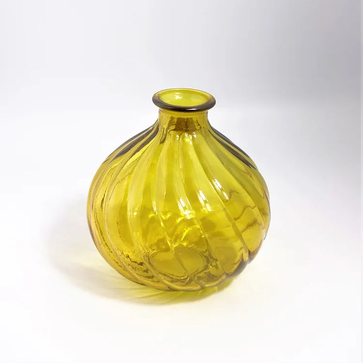 Spiral Glass Vase