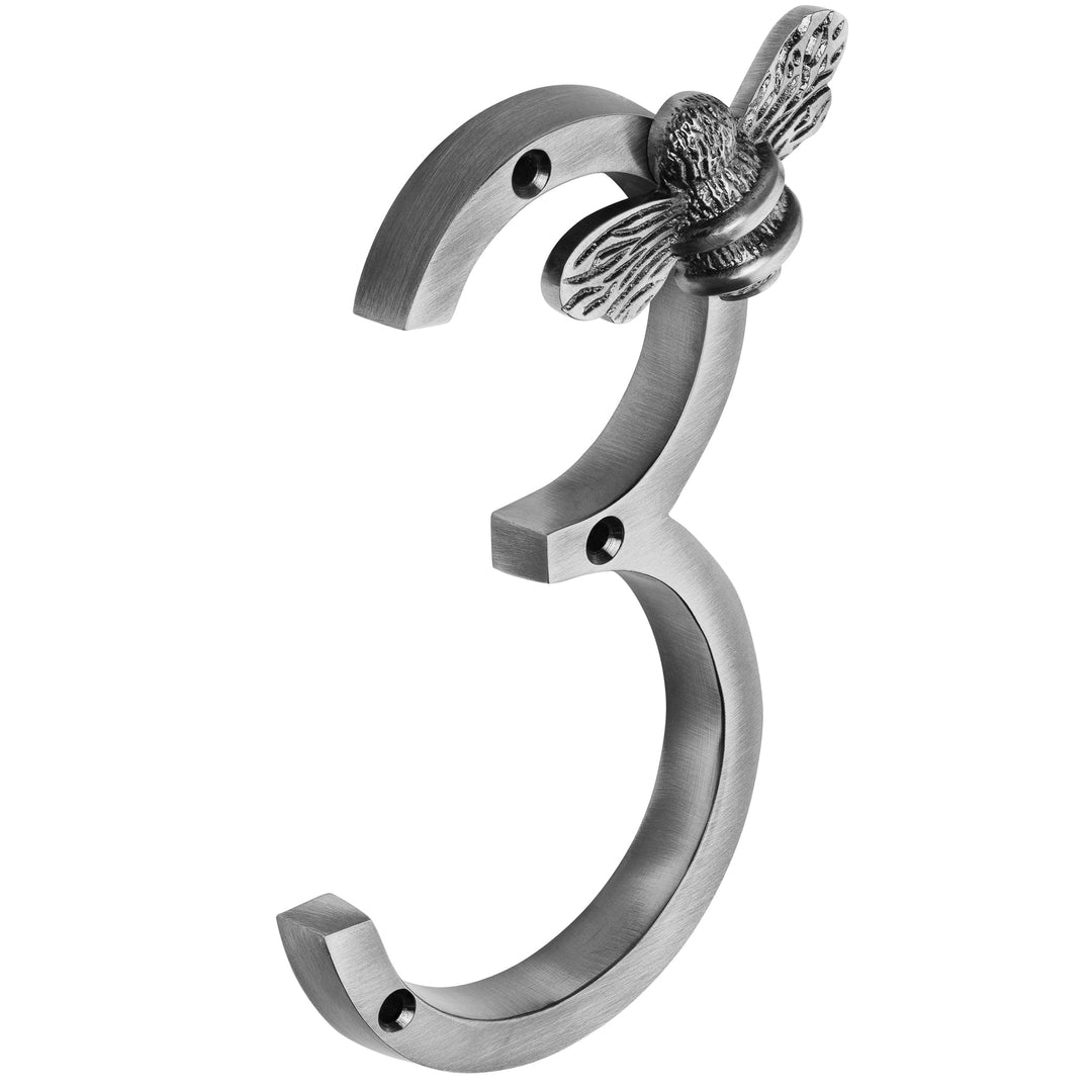 Premium House Numbers with Bee