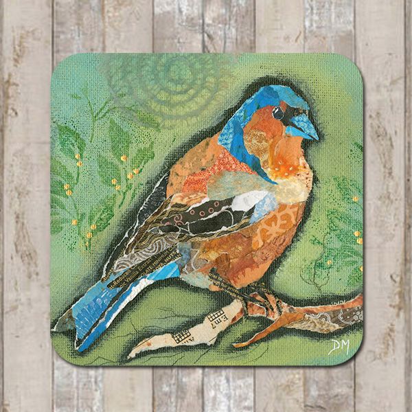Finch On Green