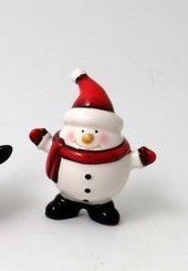 Mini Ceramic Figure - Snowman