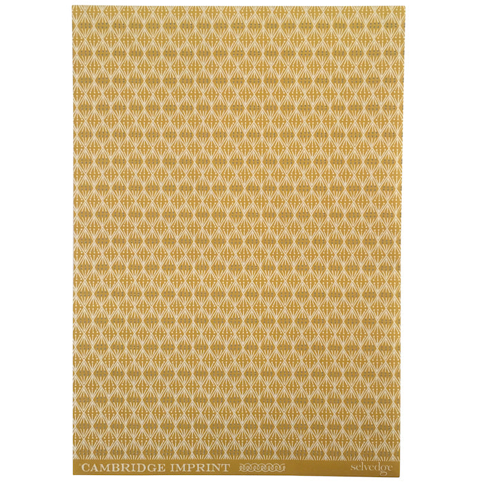 Selvedge Mustard Gift Wrap