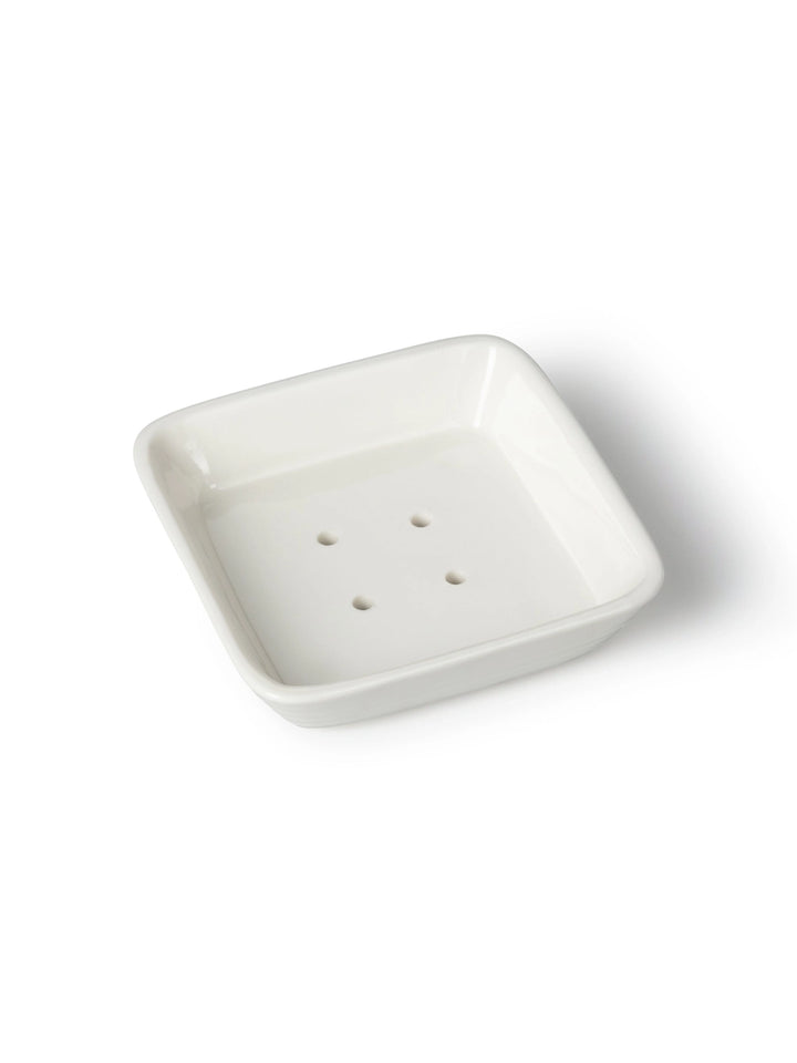 Porcelain Soap Dish - White