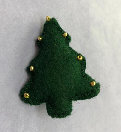 Christmas Tree Brooch