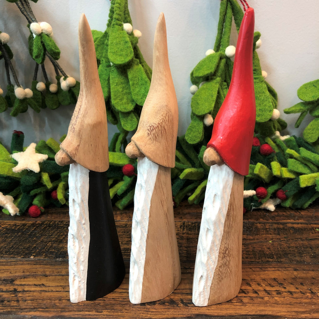 Wooden Nisse Ornament