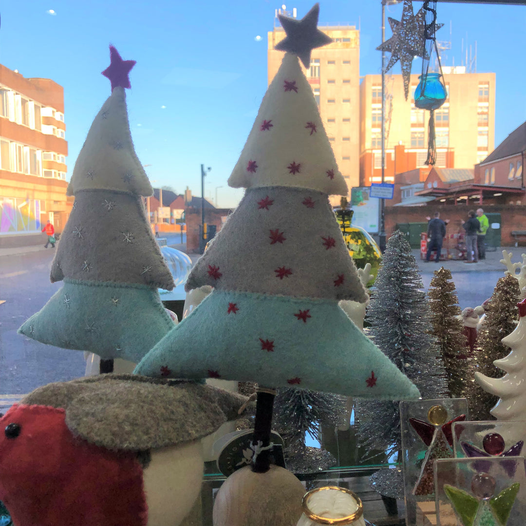 Felt Ice Standing Tree